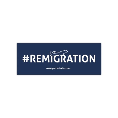 Aufkleber »Remigration 2026«